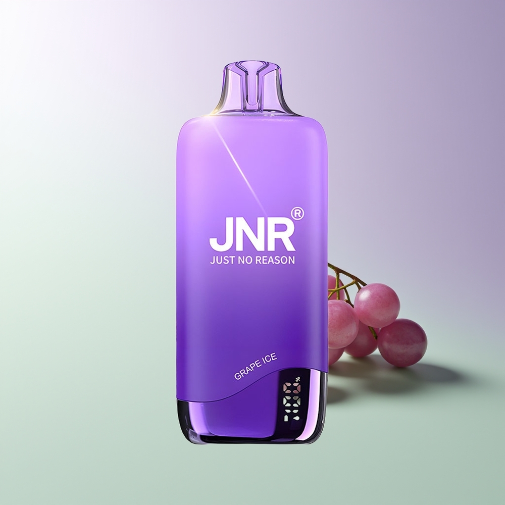 JNR Rainbow 10500 Puffs Vienkartinės Elektroninės Cigaretės Vynuogių Ledas 18ml